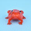 Forcart Cute Handmade Glasswork Rusty Tomato Frog