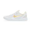 Kobe 8 Protro 'Mambacita' White Metallic Gold Black Kids' Basketball Shoes FN0267-102