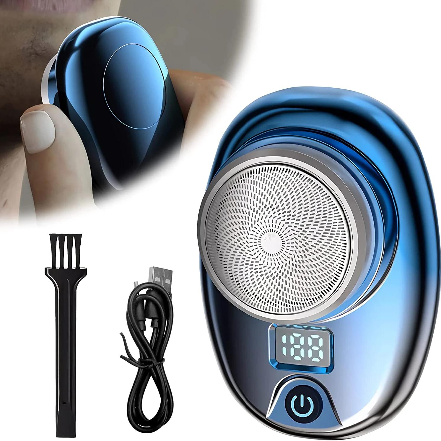 

Портативная электробритва Mini-Shave, новинка 2023 года, обновленная мини-электробритва для мужчин, легкое использование одной кнопки