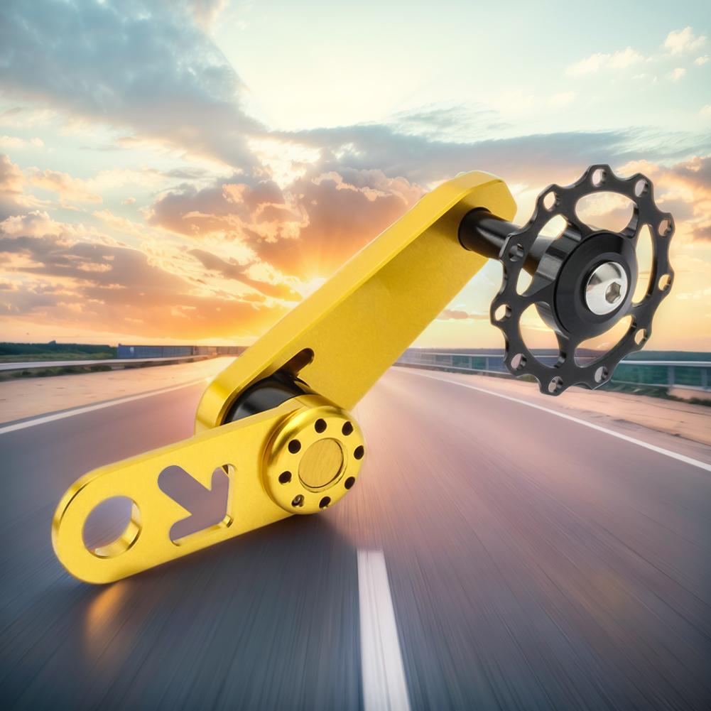 Bicycle Single Speed Chain Guide Aluminum Alloy Bike Pulley Jockey Wheel Derailleur Chain Checker Bicycle Accessories