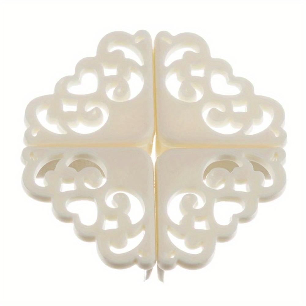 4Pcs/lot Hollow Flower Love Pattern Soft Corner Protector Table Corner Protector Table Decoration.