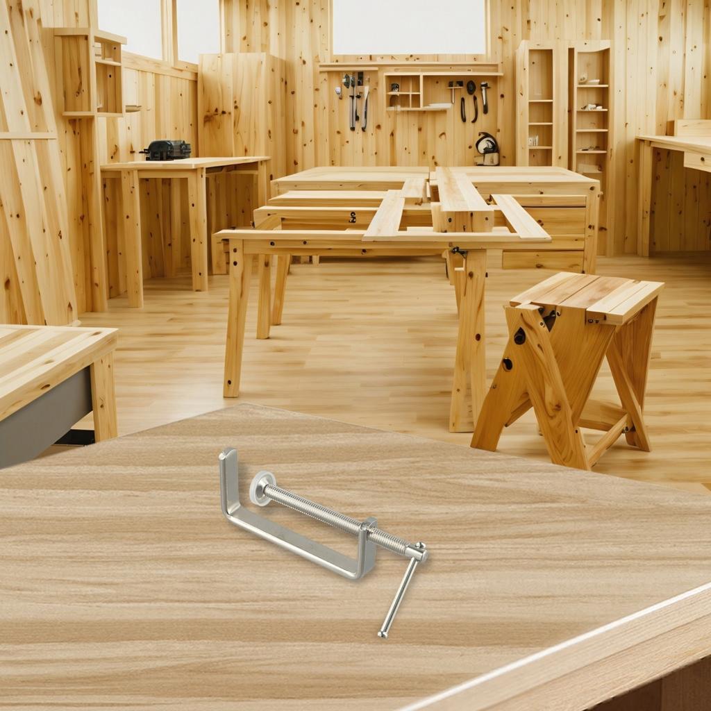 Carpentry G Clamp Woodworking Fixture Uniform Texture