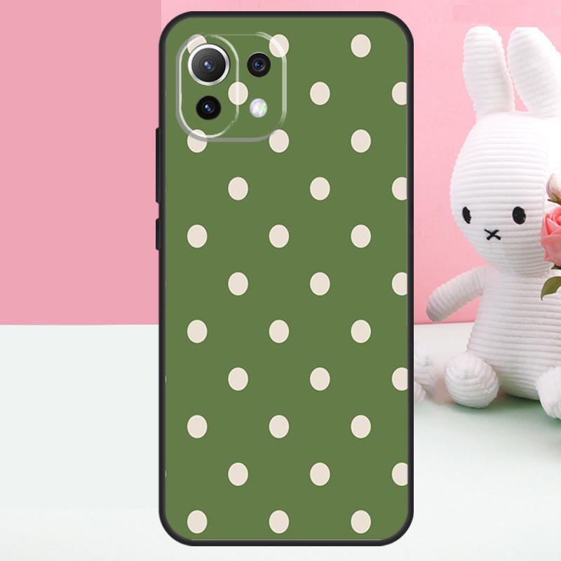 

Polka Dots Art Case For Xiaomi 15 Ultra 14 15T 13T 14T 17 Pro Max POCO F8 Ultra F7 F5 F6 X5 X6 X7 Pro Funda POCO F5 Pro