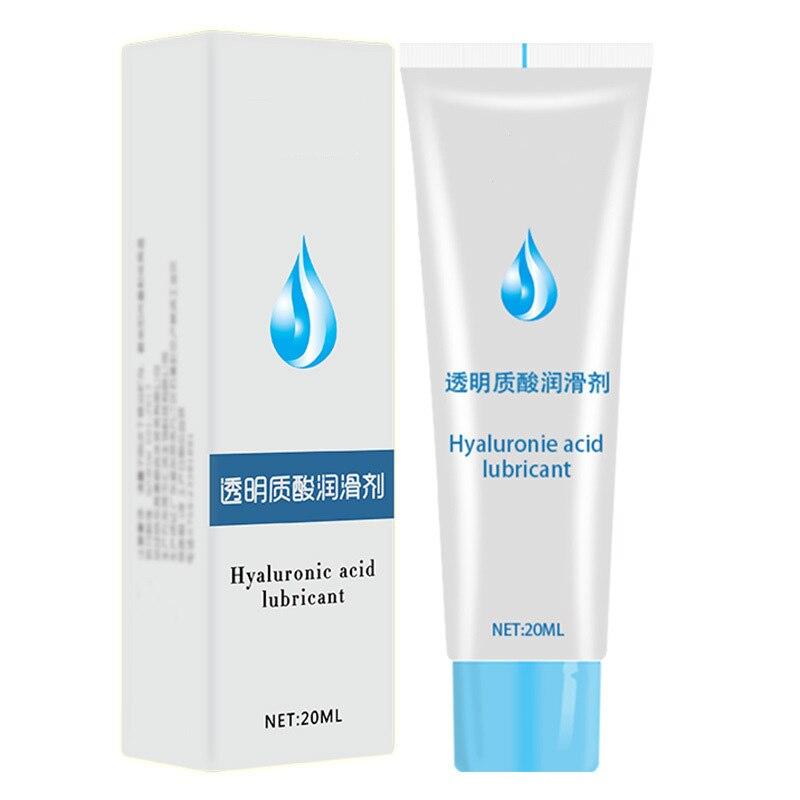 Sex Lubricant 20ml Lubricants Water-based Transprant Hyaluronie Acid Sex Oil Vaginal Anal Gel Adults Sex Product Homosexual