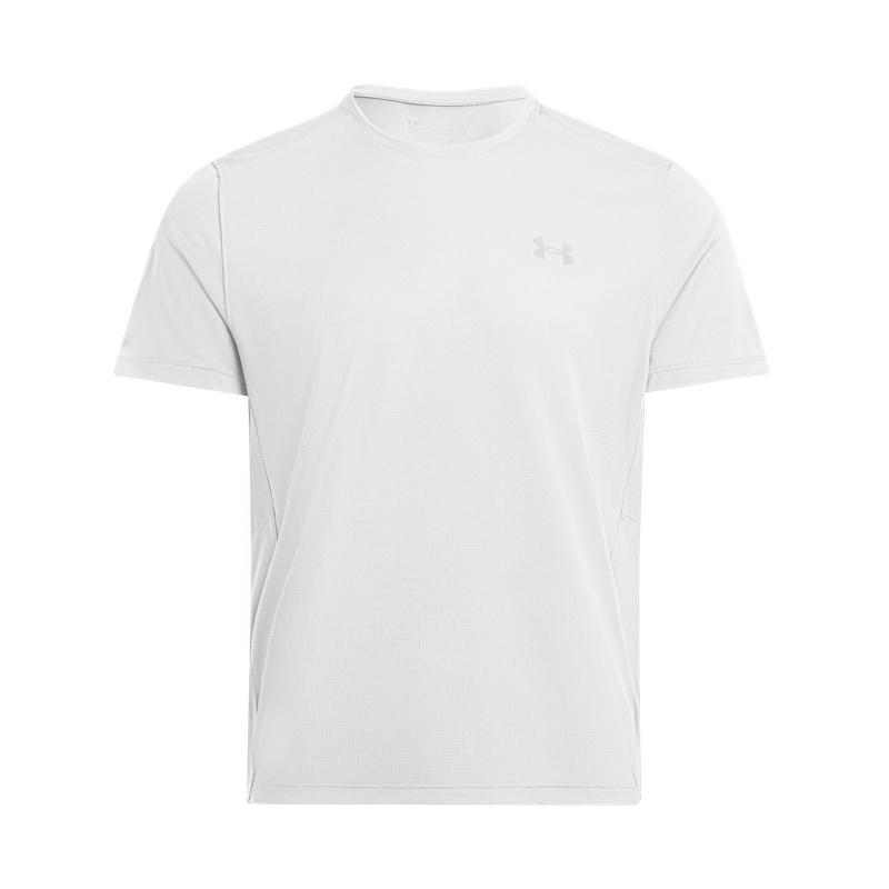 

Under Armour Speed Stride Running Training Breathable Comfortable Solid Color Simple Short Sleeve T-Shirt Men tops White 1369743-101 XL