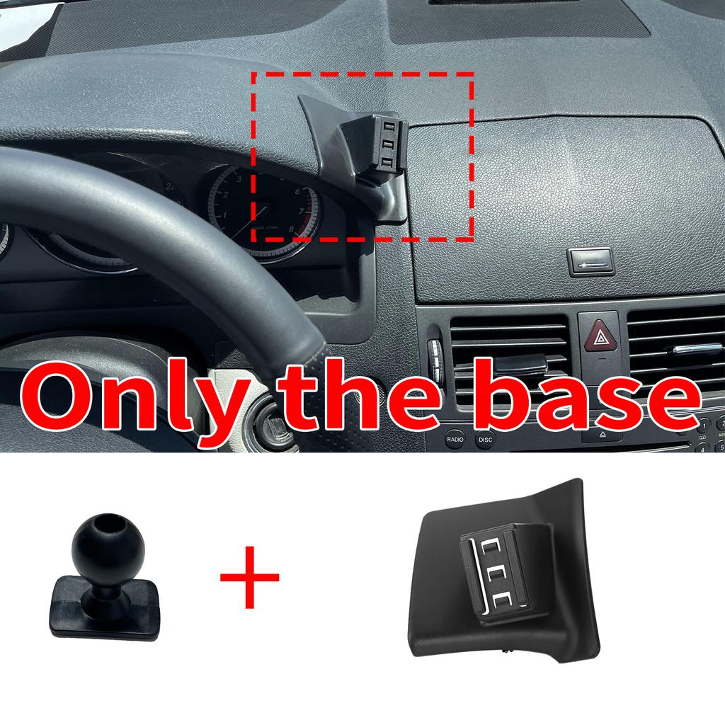 Car Mobile Phone Holder for Mercedes Benz C Class W204 2008 ~ 2010 C200 C260 C300 Navigation Stand Auto Accessories GPS Bracket