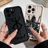 Carcasă de Silicon de Lux cu Logo B-Berserk Pentru Apple iPhone 17 Air 16 15 14 13 12 11 Mini Plus Pro Max Scară pentru Ochi Carcasă Telefon