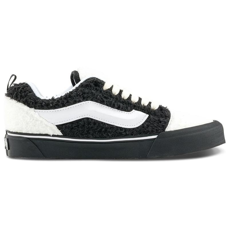 Vans Knu Skool Abrasion Resistant Low top Skateboard Shoes Unisex Black White Sneakers VN000D22BP7