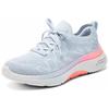 Skechers Go Walk Soft Comfortable Low-Top Casual Shoes Women Sneaker Light-Gray 125320-GYPK