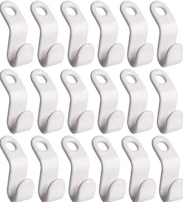 10/5pcs Multi-function Clothes Hanger Connector Hooks Cascading Plastic Wardrobe Organizer Rack Holder Space Saving Organizer