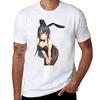 Mai Sakurajima - RASCAL DOES NOT DREAM OF BUNNY GIRL SENPAI T-Shirt summer tops plain clothes for men