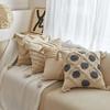 Boedia Quality Modern Throw Pillow Covers Tufted Tassel Bohemian Style Cushion Case Pillowcase Decoration for Home 45x45cm