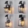 Split Solar Garden & Pavilion Wall Light