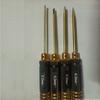 16 Pcs Aviation Model Tools Hexagonal Dual Color Aluminum Alloy Handle Internal Hexagonal Screwdriver Shaped Shaped Socket