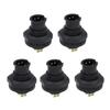 5Pcs Industrial Waterproof Connector IP67 4 Pin E7 Buckle Back Mount Electrical Aviation Wire Cable Quick Plug Socket