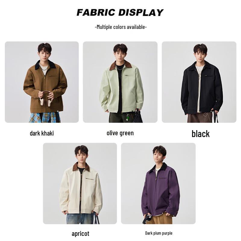 Mark Hua Fei Men's Japanese Retro Workwear Jacket