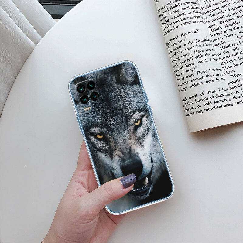 MH148 Animal Wolf Phone Case for Motorola Edge 20 30 S30 40 50 Fusion Lite Plus Pro Neo Ultra One Power Action Macro Hyper Vision Zoom