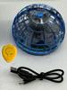 Magic Luminous UFO Spinning Ball: Flying Saucer Gyro with Induction Technology