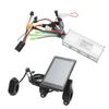 Electric Bike Brushless Controller M6C LCD Display 3648V 500W ABS Aluminum Alloy Electric Bike