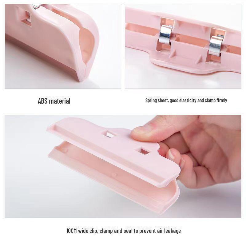 Strong Plastic Bag Sealing Clips for Snacks - Moisture-Proof and Fresh-Keeping