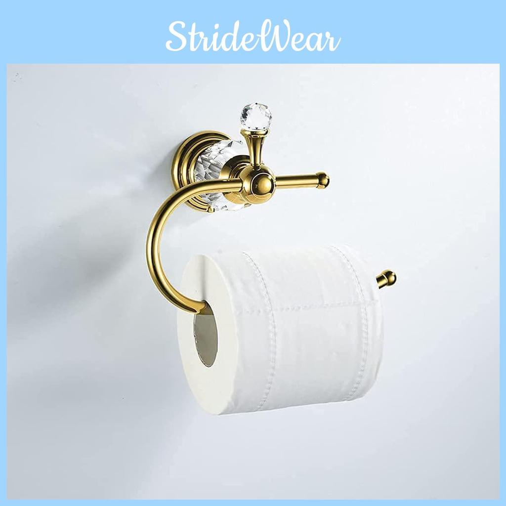 Steel Durable Stainless Tissue Dispenser Toilet Paper Roll Holder Bathroom For