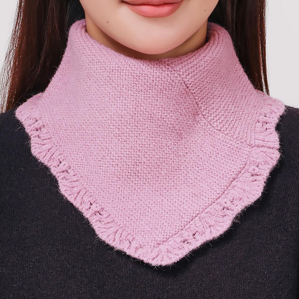 New Detachable Knitted Turtleneck Fake Collar For Women Neck warmer Autumn Winter Warm Cover Head Neck Knitting False Collar