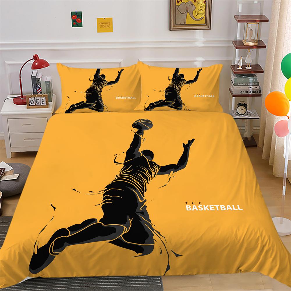 Pościel z nadrukiem w kulki Pokrowiec w pełnym rozmiarze Pościel dla chłopca Projekt Wysokiej klasy poliestrowa, fajna pościel do domu