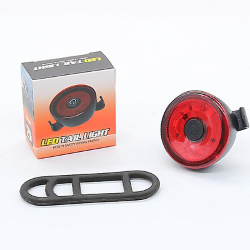3LED Mini Bicycle Taillight: Portable, Battery-Replaceable, Night Flashing Rear Warning Light