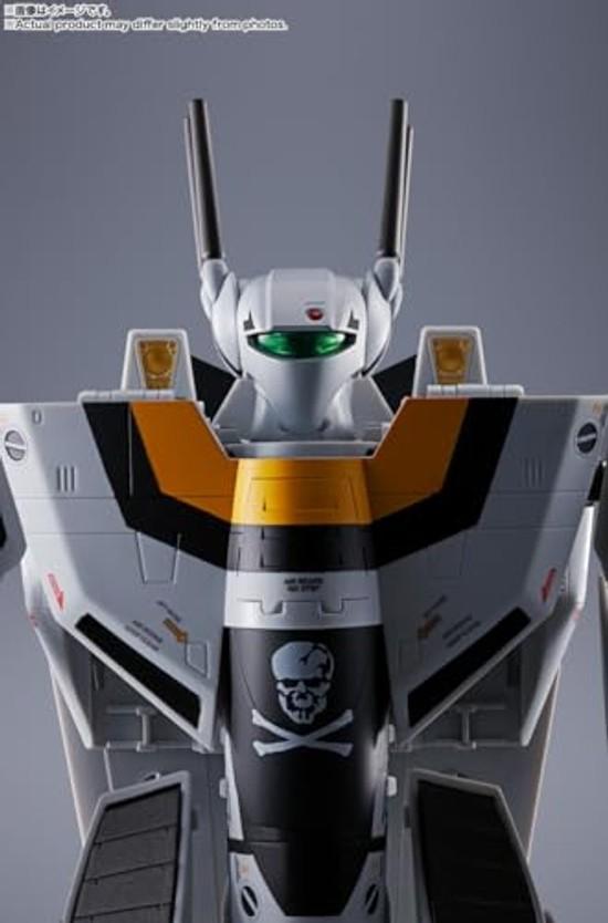 TAMASHII NATIONS DX Chogokin Macross VF-1S Valkyrie Roy Focker Special Revival Version circa 280mm realizzato ABS pressofuso PVC verniciato mobile