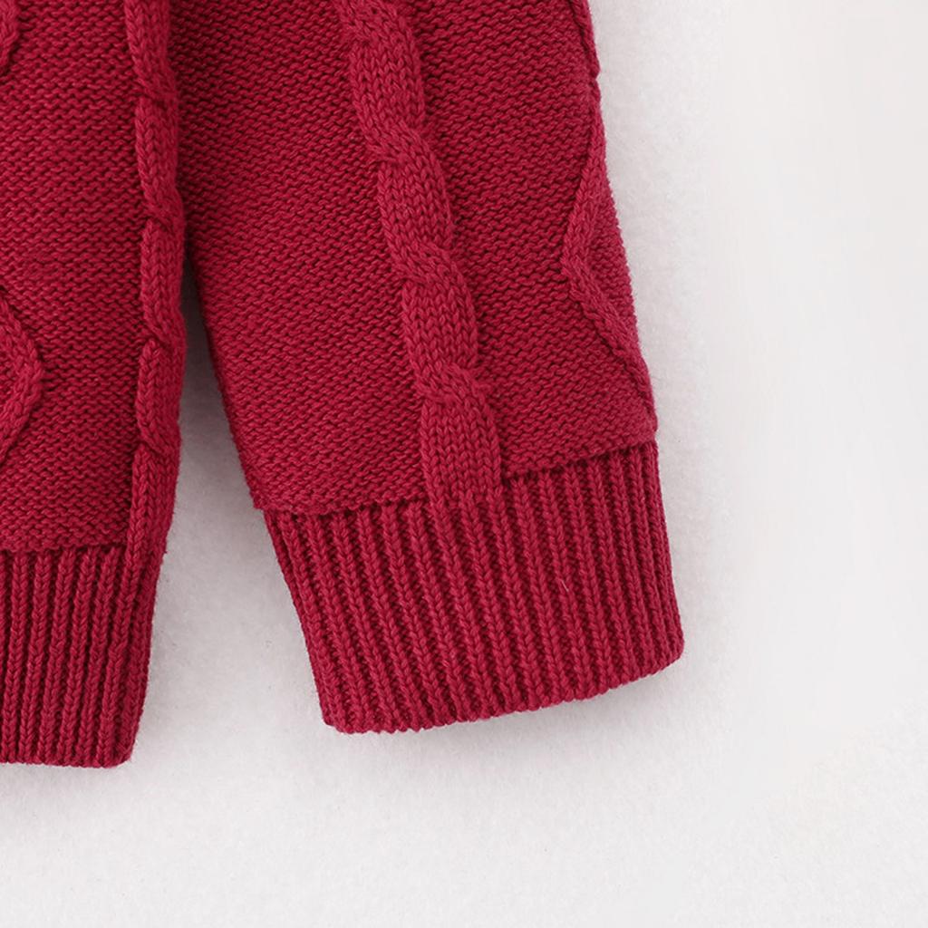 Children's Fashion Casual Cardigan Knitted Long Sleeve  Top