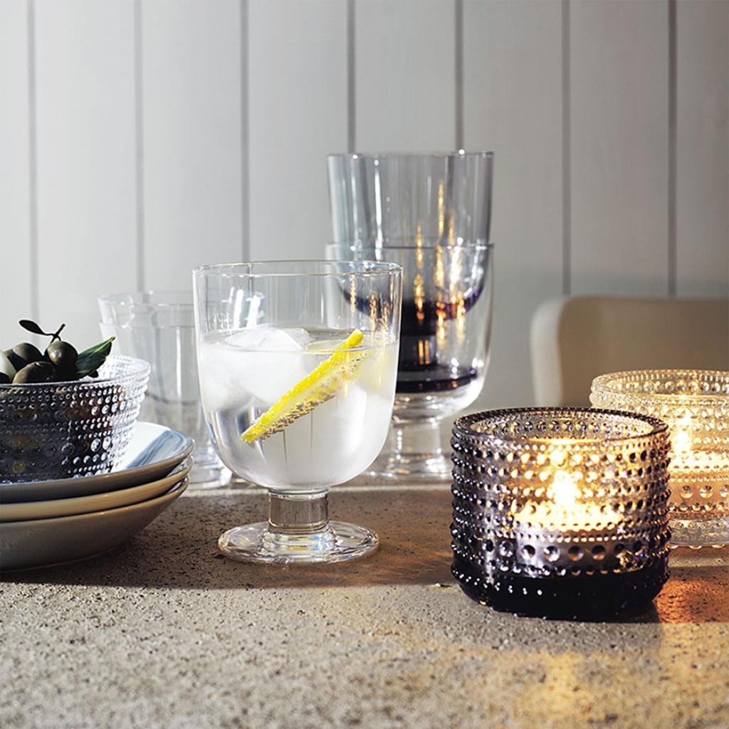[Authentisches Importprodukt] Iittala Lempi Gläser, ca.. 340ml, Set mit 2 Stück (2 Gläser), Klar, Hochzeitsgeschenk, Geschenk 1008683
