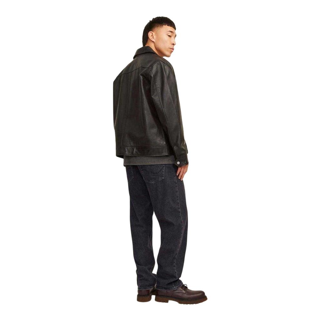 Jack And Jones Mens Mid Rise Wide Leg Jeans