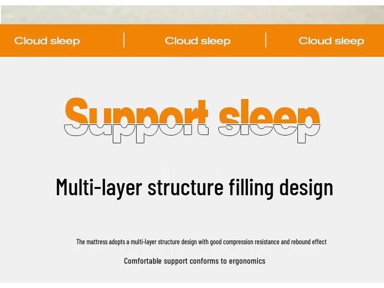 Materac podwójny Four Seasons Soft Pad do akademika lub domu