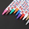 Car Paint Pen Waterproof Car Wheel Tire Oily Painting Mark Pen Auto Rubber Tyre Tread CD Metal Permanent Paint Marker