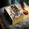 Owl Leather Journal: Gothic Book of Shadows, Wiccan Grimoire