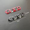 AABLG1 3D Metal GTD Letters Car Rear Trunk Boot Badge Emblem For Volkswagen VW Golf 7 6 5 4 GTI Sticker MK2 MK4 MK5 MK6 MK7 Accessories