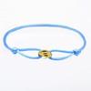 Red String Knot Bracelet with Gold Tone Charm – Adjustable Lucky Protection Bracelet for Women, Minimalist Boho Jewelry Gift