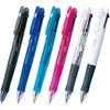 Zebra 4 Color Ballpoint Pen Clip-on G4C Transparent 10-pack B-B4A3-C