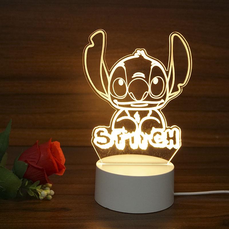 3D LED Night Light: USB Bedside Lamp & Luxury Commemorative Gift