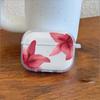 Red Lily Flower Earphone Case for Airpods 4th 3rd 2 Pro 3 2 Shockproof Cover for Airpod 2 3 1 Protective Accessorie Shell Fundas