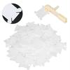 200pcs Bobbin Winder Plastic Thread Winder Plate Plastic Sewing Accessories  Cross Stitch