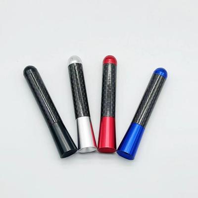 Krótka antena samochodowa z włókna węglowego 8 cm, Metalowy wzmacniacz sygnału dachowego