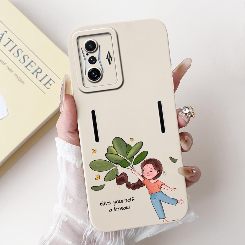For Xiaomi Poco F4 GT Case Luxury Candy Painted Cover Shockproof Soft TPU Phone Case For Xiaomi Poco F4 PocoF4 GT 5G Fundas Bags