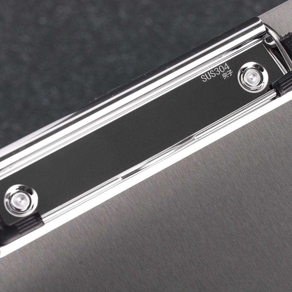 Vertical Menu Clip Stand A4/A5/A7/B6/A6 Bill Clip Silver Table Check Holder  Tabletop
