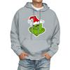 Men's Print Hooded Sweatshirt Long-Sleeve Casual Pullover Hoodie Hooded Sweatshirt