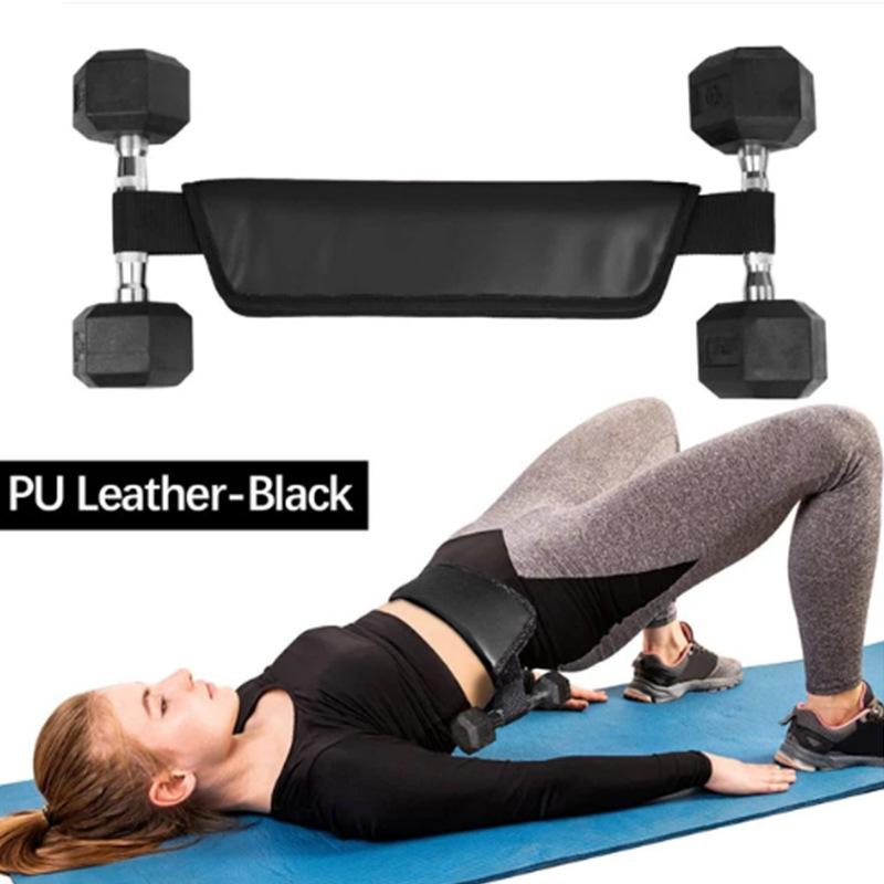 Hip Push Hip Bridge Training, Weight Bearing Training Belt, Fitness Dumbbells, Hip Thrust Belt, Hip Protection, Auxiliary Device, Protective Gear