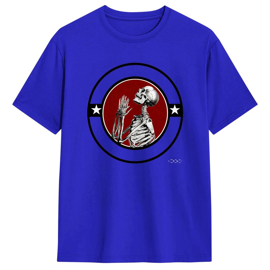 Gratefuls Deads Skull TShirt Summer  Harajuku T Shirts Cotton Crewneck Plus Size Tees Short Sleeve Funny Tshirt