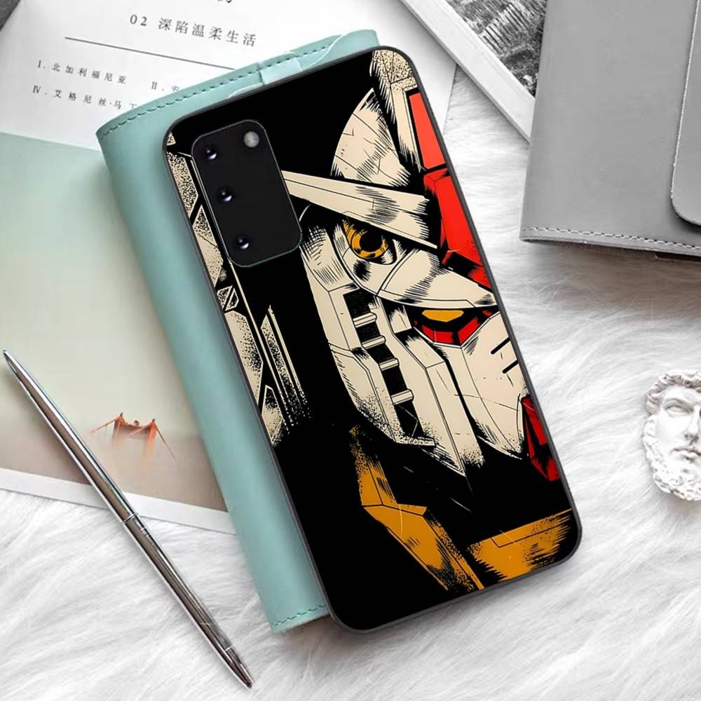 Cartoon G-Gundams Phone Case For Samsung S 24 Fe 25 Ultra Plus 20 Lite 21 30 22 23 24 22 Ultra 5G Fundas