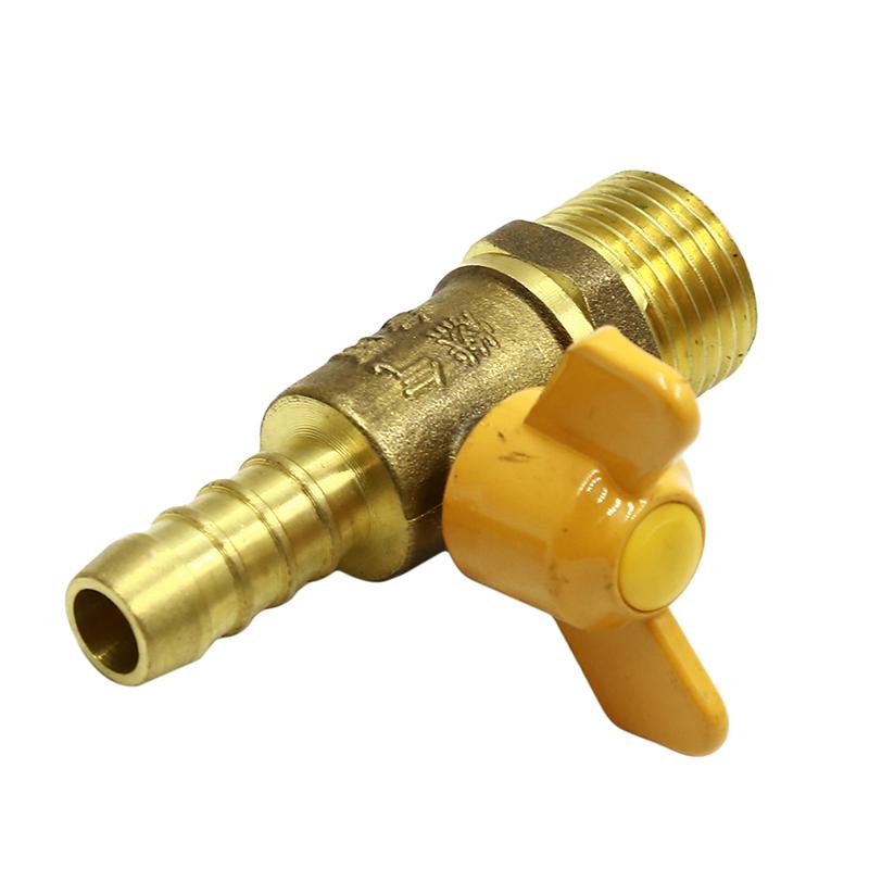 Home Plumbing Materials Plumbing Gas Test Point Isolating Ball Valve