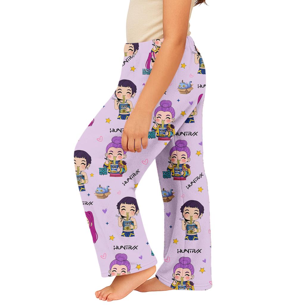 Children's Winter Pants Full Length Long Christmas Printed Pants